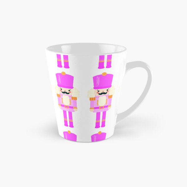 Item preview, Pink On Pink Christmas Nutcracker Toy Soldier Graphic Art - White Background designed and sold by Star-Fragment.