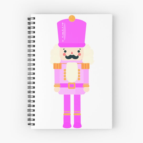 Item preview, Pink On Pink Christmas Nutcracker Toy Soldier Graphic Art - White Background designed and sold by Star-Fragment.