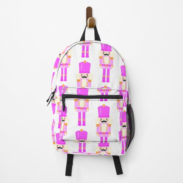 Item preview, Pink On Pink Christmas Nutcracker Toy Soldier Graphic Art - White Background designed and sold by Star-Fragment.
