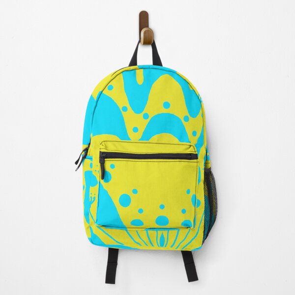 Item preview, Floral waves of Blue and yellow designed and sold by SoshanaC.