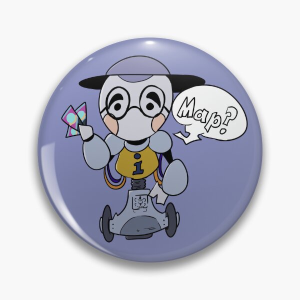 Item preview, Map Bot FNAF Security Breach designed and sold by kelsmister.
