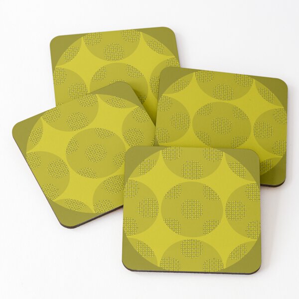 Item preview, YellowPolkaDotsWithinPolkaDotsPattern designed and sold by YSNostalgiaShop.