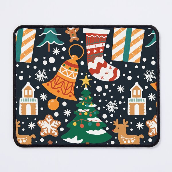 Item preview, Christmas elements pattern designed and sold by RodgeTang.