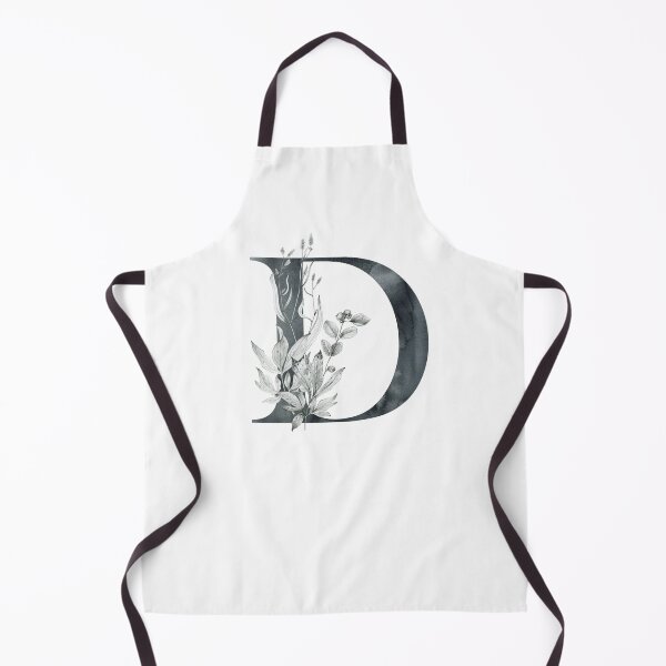 Item preview, Watercolor floral letter D designed and sold by tapilipa.