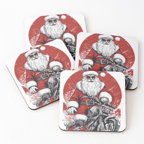 Item preview, Cool Action Hero Santa Claus: Unleash Festive Superpowers!  designed and sold by Prints-4All.