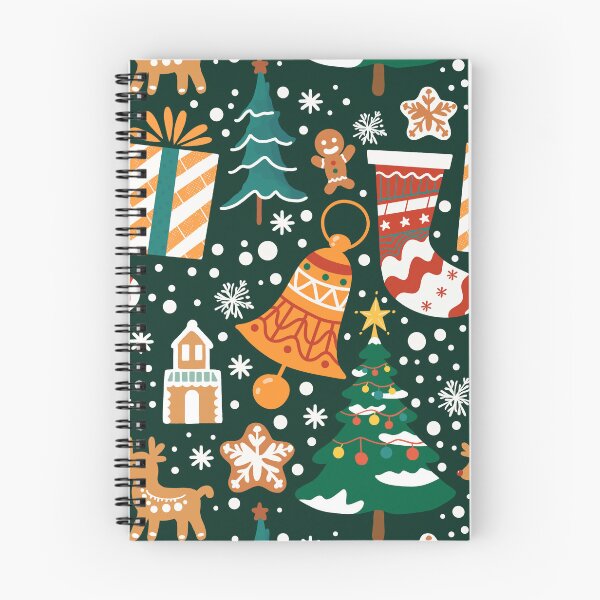 Artikelvorschau, Muster mit weihnachtlichen Elementen entworfen und verkauft von RodgeTang.