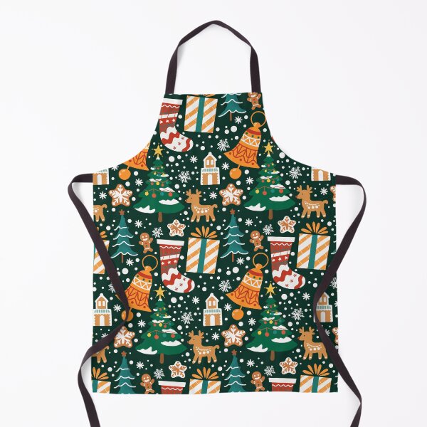 Item preview, Christmas elements pattern designed and sold by RodgeTang.