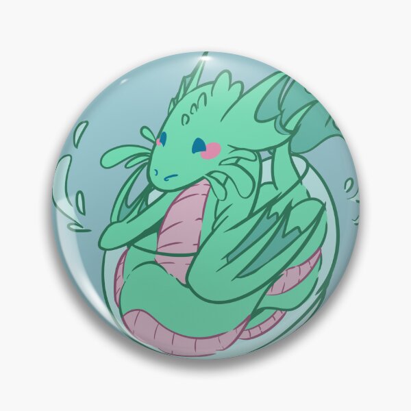 Item preview, Water Dragon Chibi designed and sold by kelsmister.