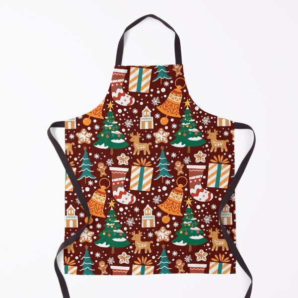 Item preview, Christmas elements pattern designed and sold by RodgeTang.