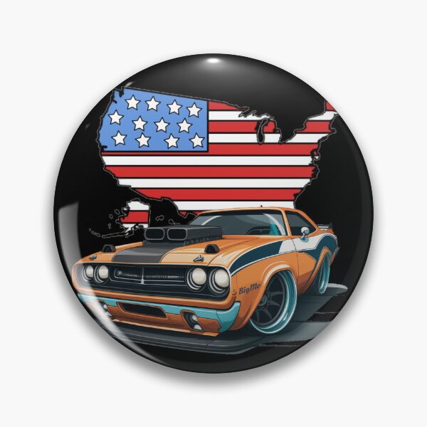Item preview, American Muscle Hellcat Challenger designed and sold by TheSignFi.