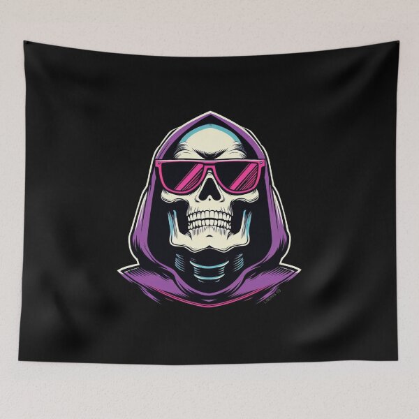 Item preview, Neon Skull Warrior designed and sold by GhostMachine13.