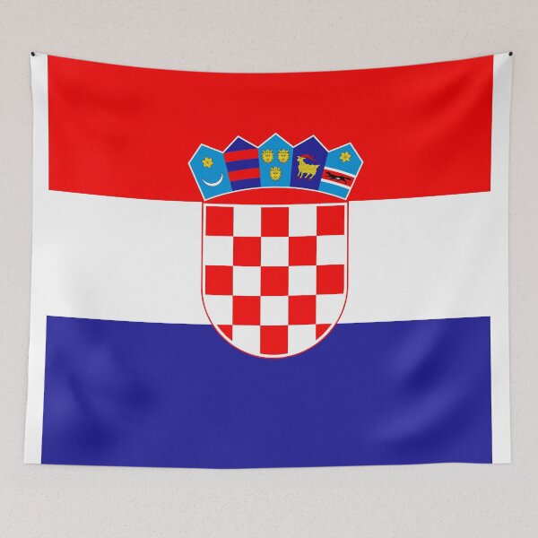 Item preview, Hrvtatski Flag Crest designed and sold by Stoopiditees by The Golden Age of Stoopid.