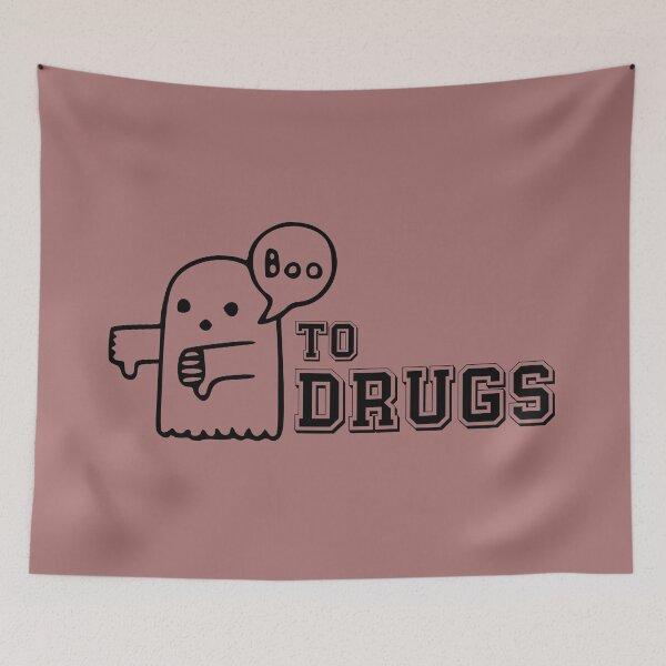 Item preview, Say Boo To Drugs designed and sold by TheHelpingCat.