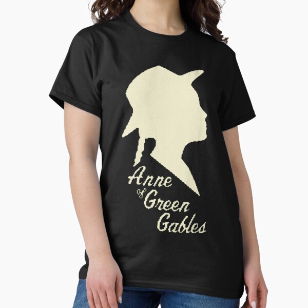 Women's T-Shirts [Out of Print] L. M. Montgomery / Anne of Green Gables Relaxed Fit Tee [Puffin in Bloom] (Vintage Navy) (Womens) B-1268_Puffin-in-Bloom-Anne-of