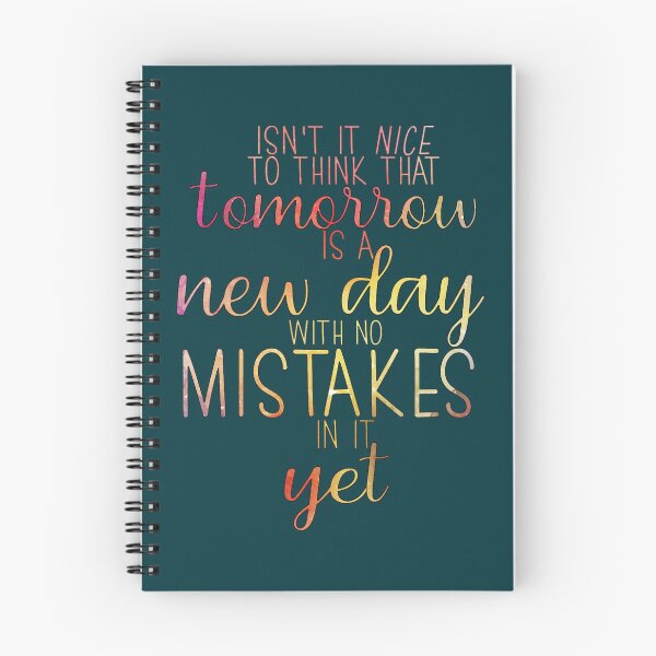 Artikelvorschau, Anne of Green Gables-Inspiriert „Morgen ist ein neuer Tag“. entworfen und verkauft von khariomea.