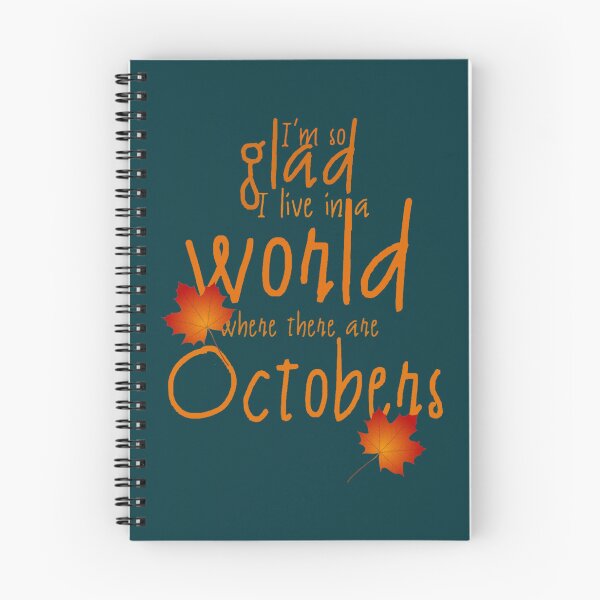 Artikelvorschau, Anne of Green Gables-Inspiriert „Where There Are Octobers“. entworfen und verkauft von khariomea.