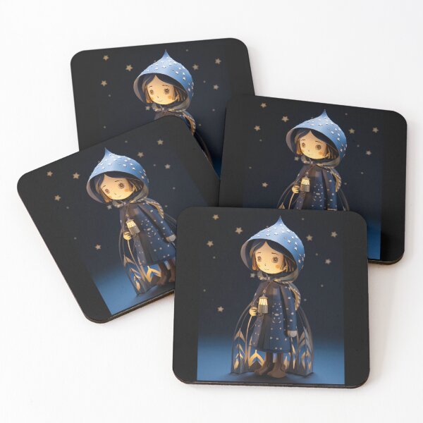 Item preview, Girl Wearing A Cloak In Winter Night Art designed and sold by GageStore.