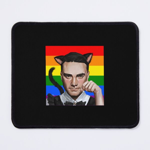 Item preview, Ben Shapiro catboy maid pride flag designed and sold by mackass.