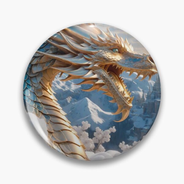 Item preview, Arcane Gold Dragon designed and sold by btcethnft.