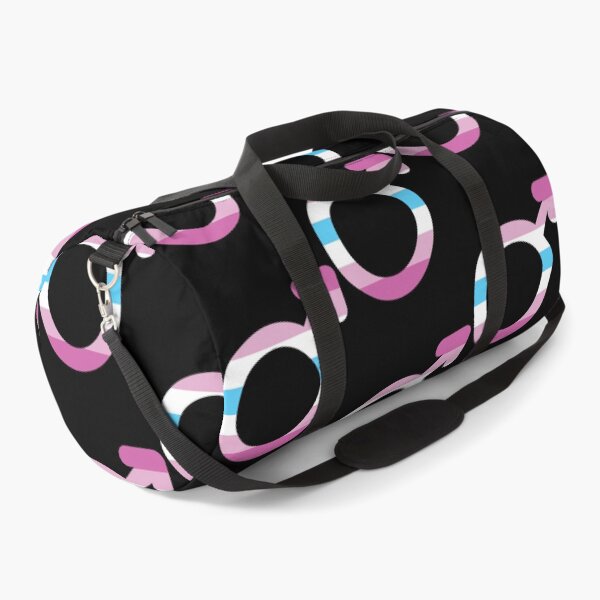 Item preview, Cute Aesthetic Femboy Male Gender Symbol with Femboy Striped Flag designed and sold by mackass.