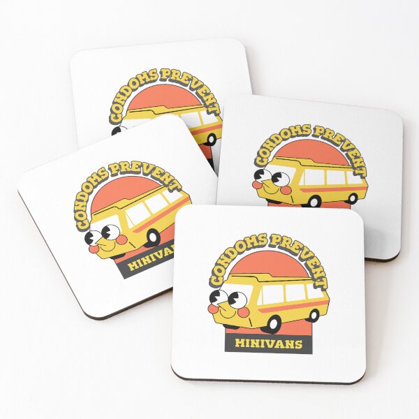 Item preview, Condoms Prevent Minivans Funny designed and sold by Harmonick-Tees.