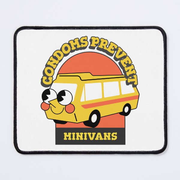 Item preview, Condoms Prevent Minivans Funny designed and sold by Harmonick-Tees.
