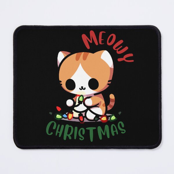 Item preview, Meowy Christmas designed and sold by fleurdesignart.