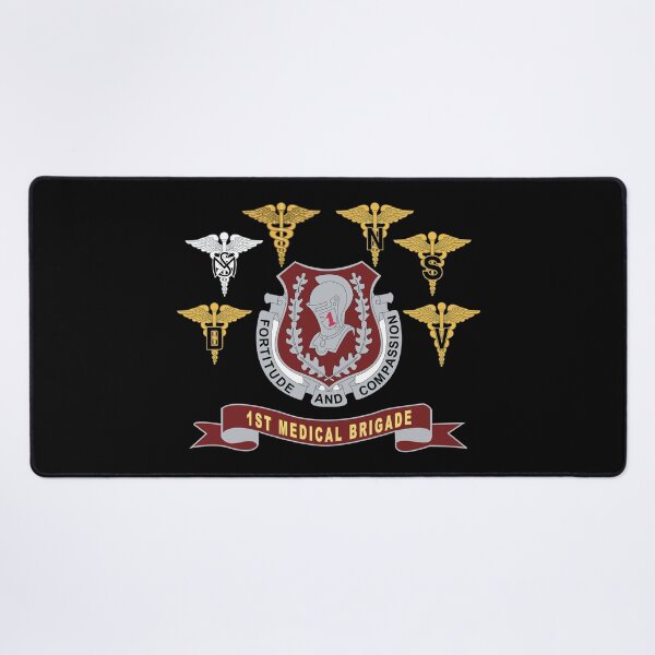 Item preview, Army - 1st Medical Brigade - DUI  - Br - Ribbon X 300 designed and sold by Military Insignia Products.