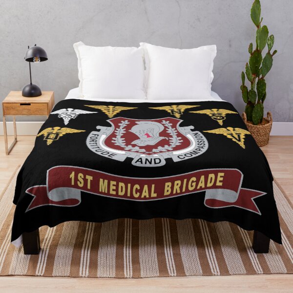 Item preview, Army - 1st Medical Brigade - DUI  - Br - Ribbon X 300 designed and sold by Military Insignia Products.
