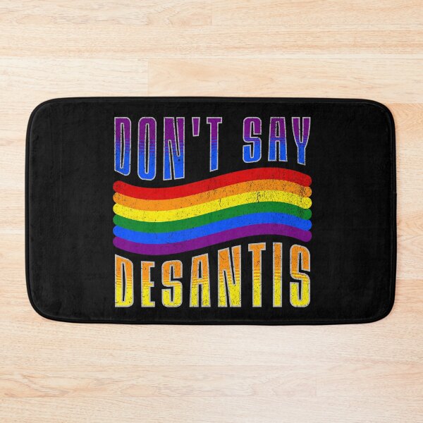 Item preview, Don't Say DeSantis Florida Say Gay LGBTQ Pride Anti DeSantis T-Shirt designed and sold by CHRIS-POD.