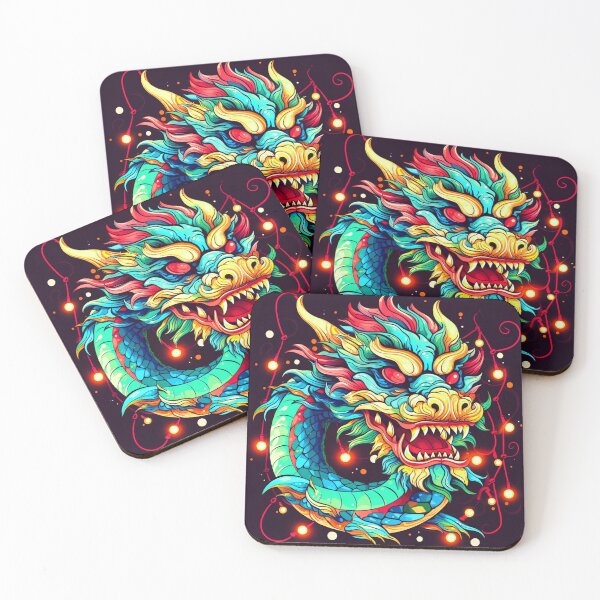 Item preview, Fierce Chinese Christmas Dragon  designed and sold by Artbyminga.