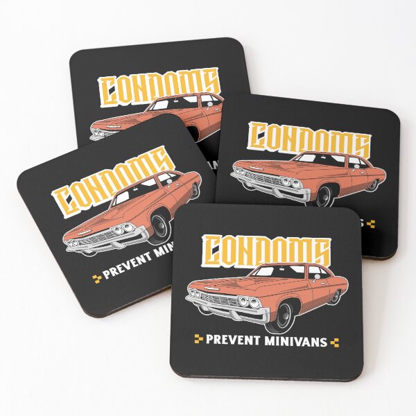 Item preview, Condoms Prevent Minivans Funny designed and sold by Harmonick-Tees.