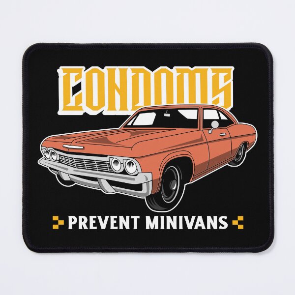 Item preview, Condoms Prevent Minivans Funny designed and sold by Harmonick-Tees.