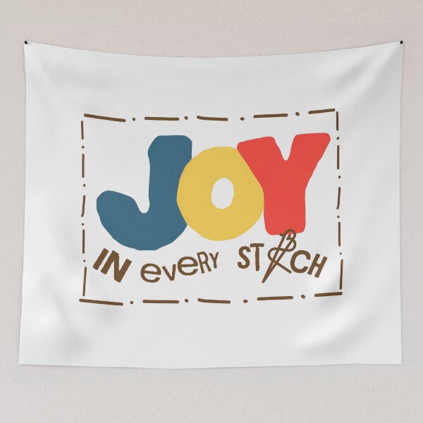 Item preview, Joy in every stich designed and sold by 3ple7.