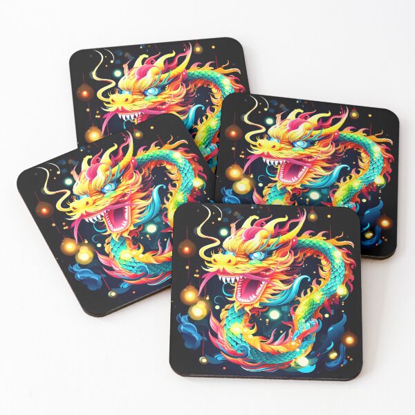Item preview, Beautiful Chinese Christmas Dragon designed and sold by Artbyminga.