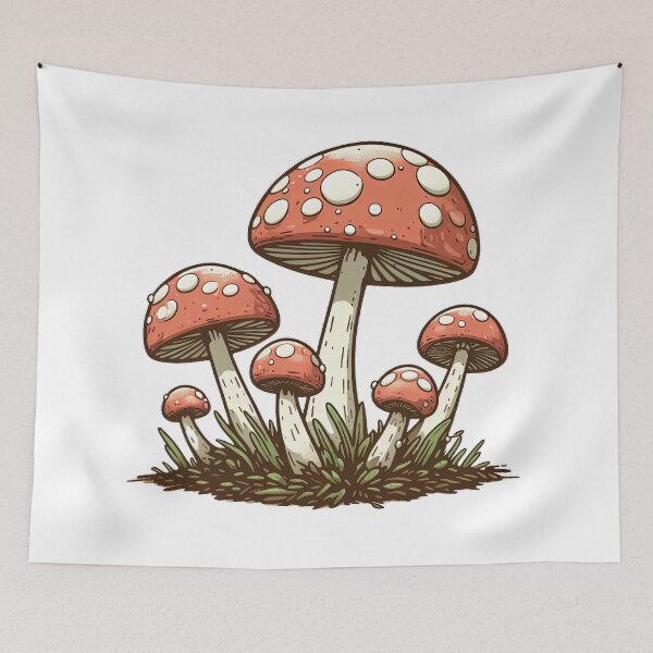 Item preview, Mushroom Tuft designed and sold by woodyconk.