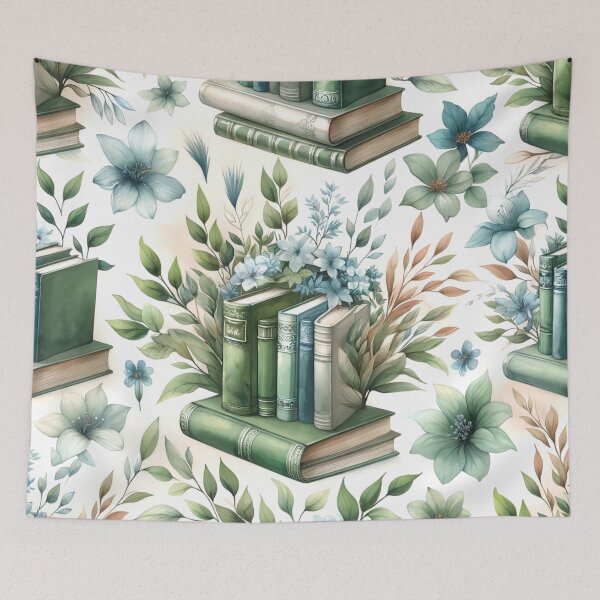 Item preview, Watercolor Book Shelf designed and sold by aurahealing.