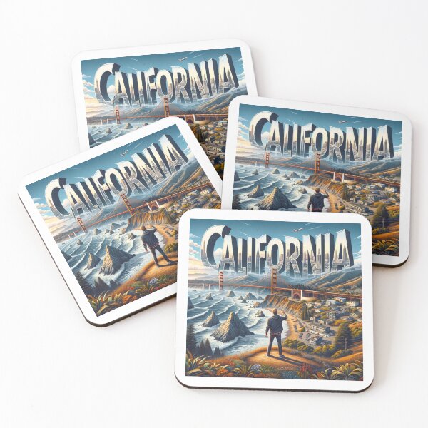 Item preview, California Vastness designed and sold by TheOutdoorVibes.