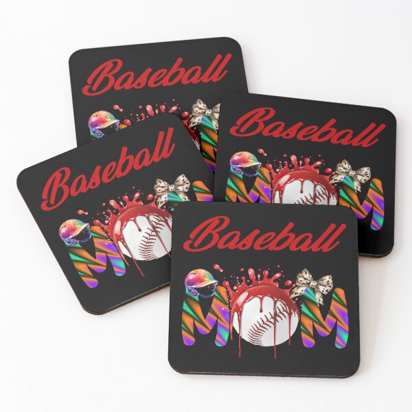 Item preview, Baseball Mom colorful lettering - the new season starts designed and sold by WallGemsArt.