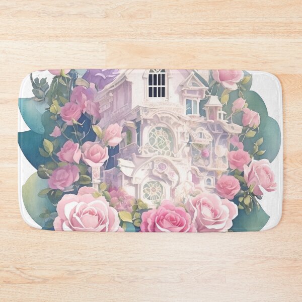 Item preview, Whimsical House Sticker: Pastel Fantasy in 3D Vector Art (122) designed and sold by WASjourney.