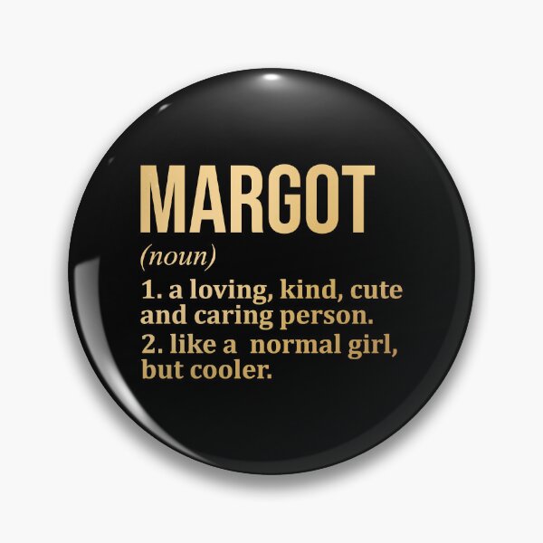 Item preview, Margot Name Definition in Gold designed and sold by XCIV.