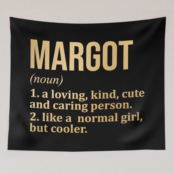 Item preview, Margot Name Definition in Gold designed and sold by XCIV.
