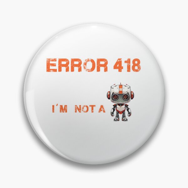 Item preview, error 418 designed and sold by AxelBrook.