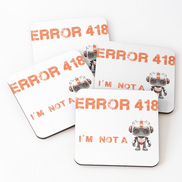 Item preview, error 418 designed and sold by AxelBrook.