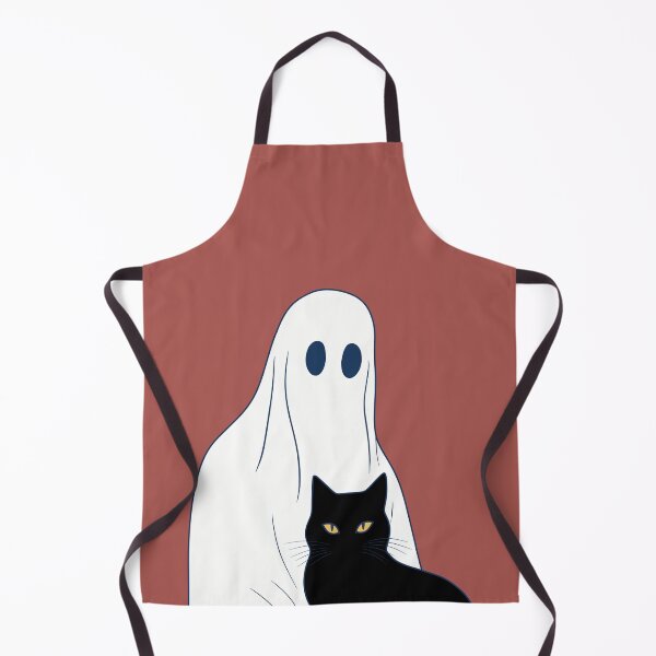 Item preview, Ghost With Black Cats, Halloween,Ghost Cats designed and sold by YQvibe Studio.