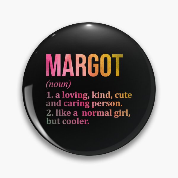 Item preview, Margot Name Definition in Watercolor designed and sold by XCIV.