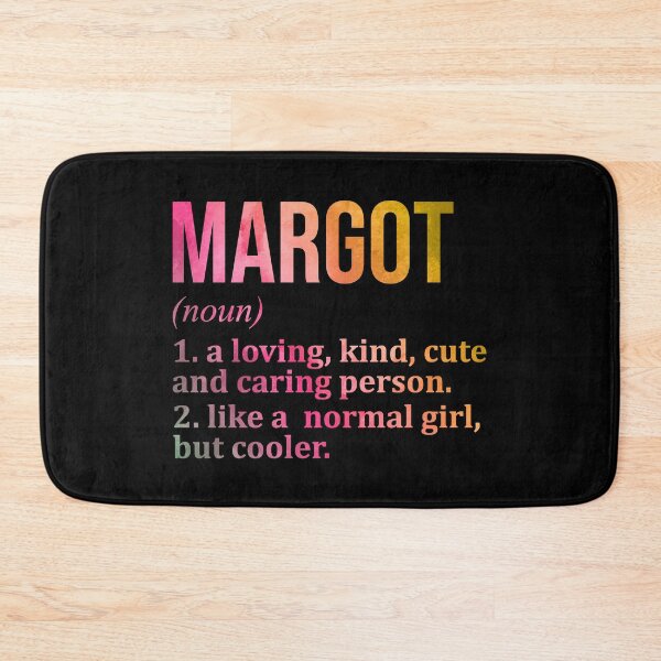 Item preview, Margot Name Definition in Watercolor designed and sold by XCIV.