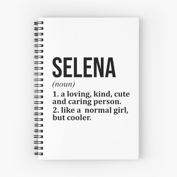 Item preview, Selena Name Definition designed and sold by XCIV.