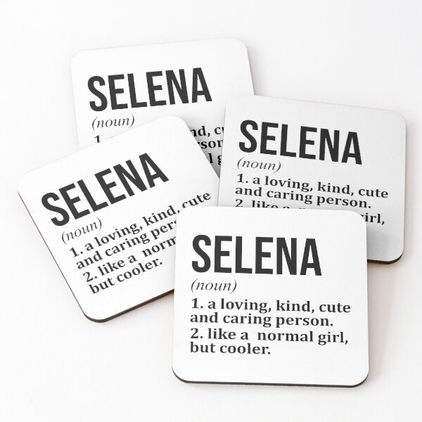 Item preview, Selena Name Definition designed and sold by XCIV.