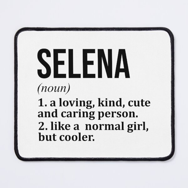 Item preview, Selena Name Definition designed and sold by XCIV.